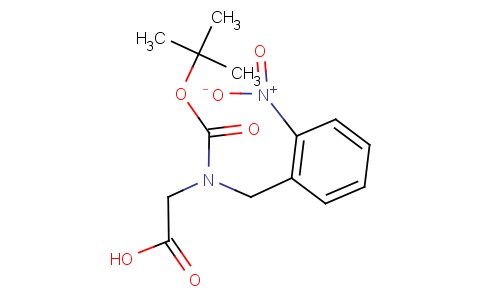 Glycine, N-[(1,1-dimethylethoxy)carbonyl]-N-[(2-nitrophenyl)methyl]-